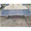 Image 2 : 10/2010 Trailtech Trailer 20'x 98" deck, 28" beavertail, 2 5/16 ball hitch, Trailer has hyd. Tilt &