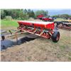 Image 8 : Melroe 12' Seed drill & 2- coil packers c/w canola seeding gears