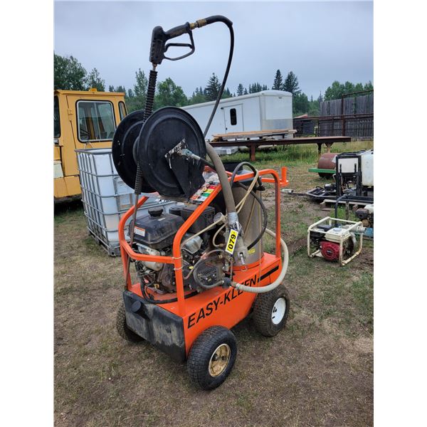 Easy-Kleen hot water pressure washer, Kohler 14 Hp, SN. C0603027. Works fine.