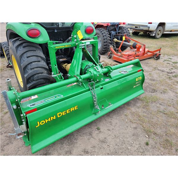 JD Approx. 72" Rototiller #673, Used very little, SN.1LV0673BCE0090046