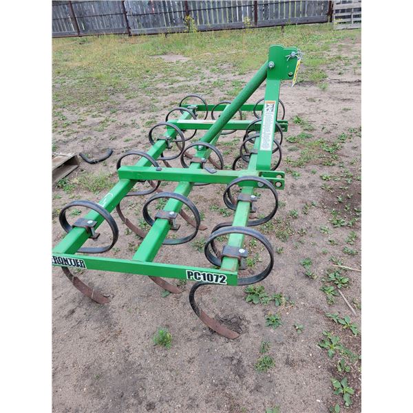 72" Spring tooth, 3pt, cultivator