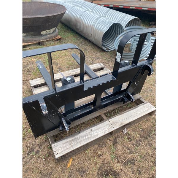 HLA 48" forks, As New, for Alo loader, SN. 19LA74230