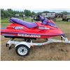 Image 6 : Approx. 1998 Bombardier GSX Ltd. Seadoo (Red) SN.ZZNG3369A898 c/w Karavan Single axle Trailer,