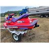 Image 8 : Approx. 1998 Bombardier GSX Ltd. Seadoo (Red) SN.ZZNG3369A898 c/w Karavan Single axle Trailer,