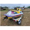 Image 4 : Bombardier XP Sea-doo (Yellow & White) c/w Seadoo Trailer, SN.ZZN84434E595