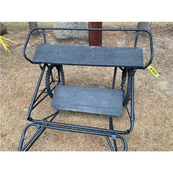 2 wheel horse buggy (cart)