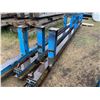 Image 1 : (so much each x 2) 2- Steel stands, 31 1/2' x 6" I-Beam x 37" H, c/w 10" plate on top
