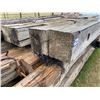 Image 3 : (so much each X 3) wood swamp matts, Approx. 12" x 16-20', Auction Co. will load
