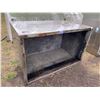 Image 1 : Stainless rectangular tank, 40" x 64"