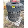 Image 1 : (So much each x 3) 3- Bobcat tires, 12x16.5, 12 ply