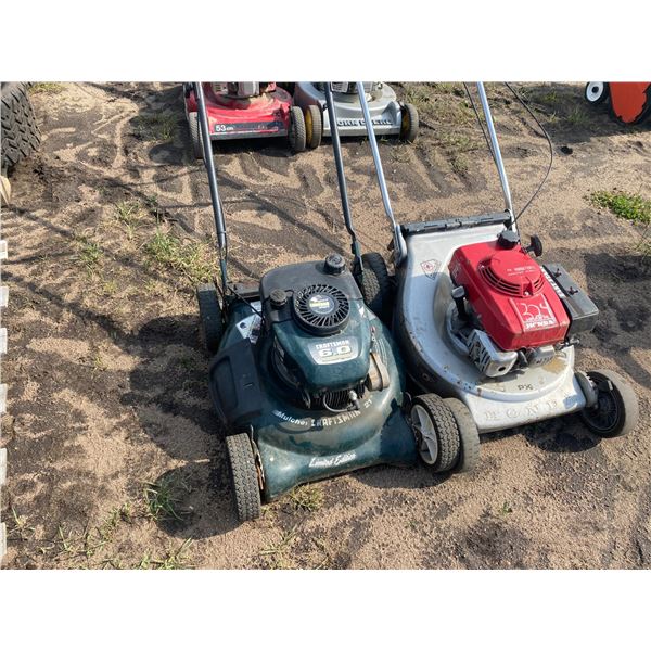Craftsman & Honda Push mower
