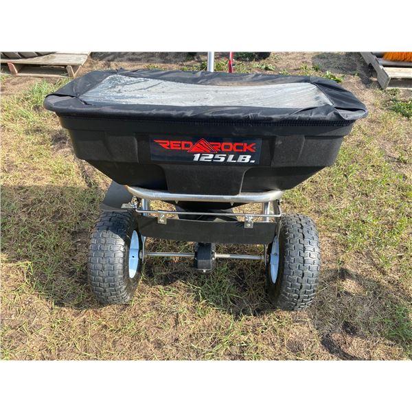 Red rock 130 lb Broadcaster (New)