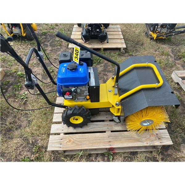 Power Fist sweeper, 196 cc, 24", Works Good