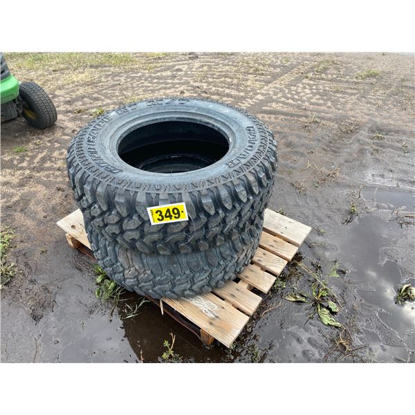 2 times the money, 2- LT265/70 R17 tires, As New