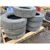 Image 4 : 7- 235/75 R17.5 Trailer tires (Selling by the pile)