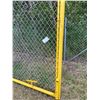 Image 2 : Approx. 7' x 20' Yellow chain-link panel
