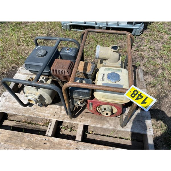 Honda pump WB30X Complete & 7 Hp pump for Repair