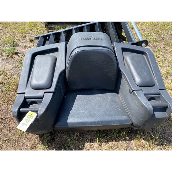Rear seat for Quad