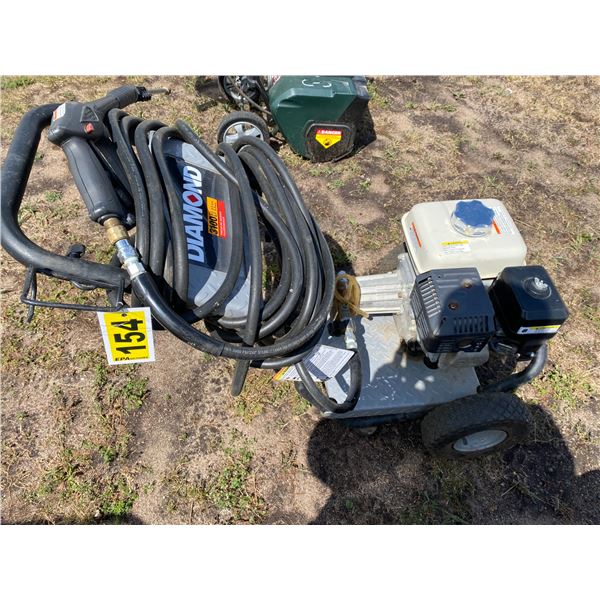 Diamond 3100 PSI Washer c/w Honda 200 cc
