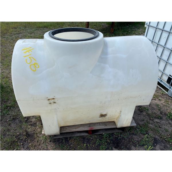 Approx. 150-gal Poly tank