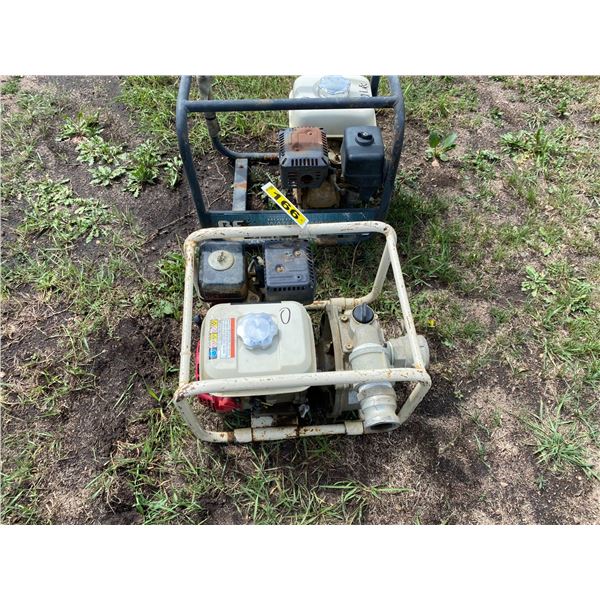 Honda 4 Hp pump & 160 cc Honda Motor runs, needs parts