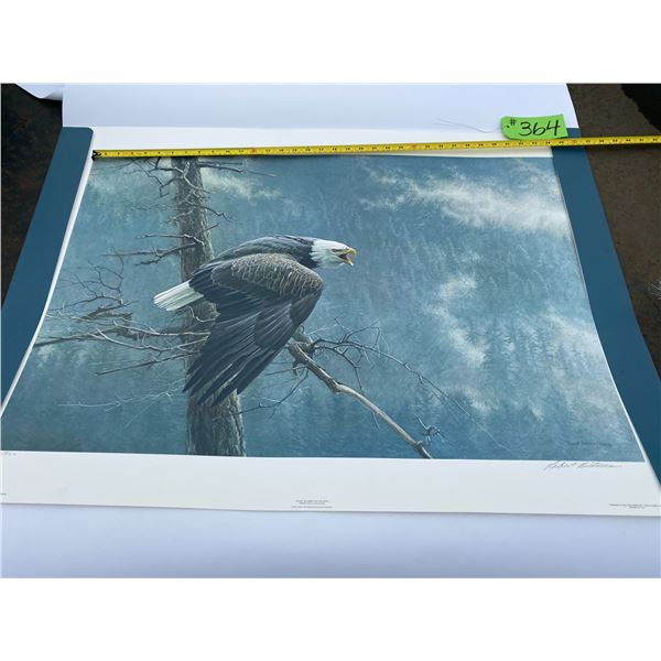 67/950 "The Air, The Forest and The Watch" Robert Bateman Print