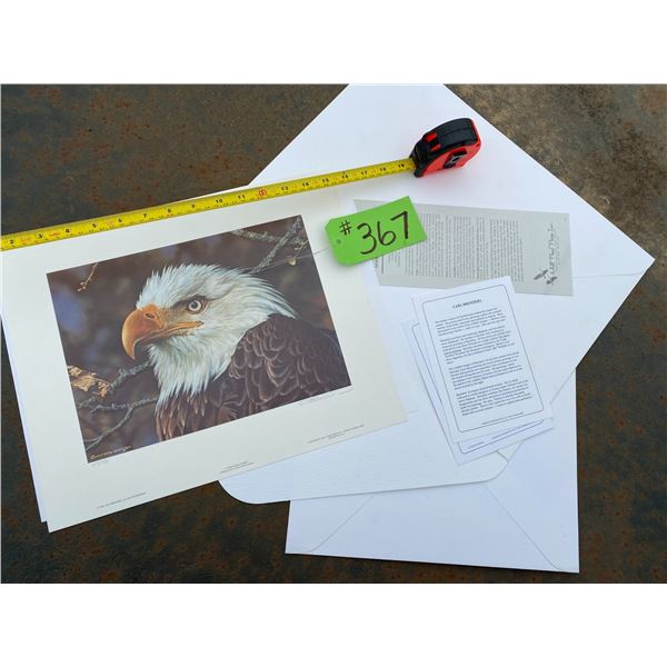 417/1950 "A Threatened Symbol" Carl Brenders Print