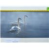 Image 2 : 778/950 "Light and Mist - Trumpeter Swans" Terry Isaac Print