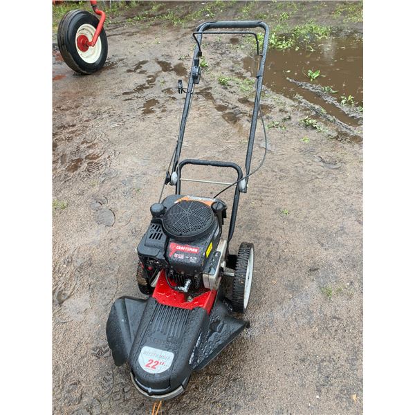 Craftsmen 6.75 Hp, 22" weed trimmer, working order