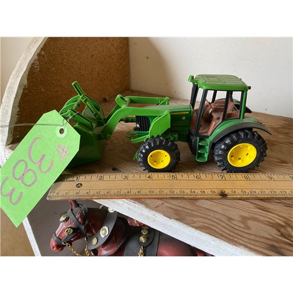 Plastic JD Tractor c/w Loader