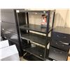 Image 1 : 6' BLACK STORAGE RACK
