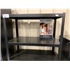 Image 3 : 6' BLACK STORAGE RACK