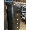 Image 2 : HON BLACK METAL 6 DRAWER 36"W X 18"D X 76"H LATERAL FILE / STORAGE CABINET