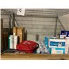 Image 2 : KLETON 5 TIER CHROME 36"W X 24"D X 75"H ADJUSTABLE RACKING SYSTEM WITH ASSORTED SPA PRODUCTS