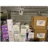 Image 2 : KLETON 5 TIER CHROME 36"W X 24"D X 75"H ADJUSTABLE RACKING SYSTEM WITH ASSORTED SPA PRODUCTS