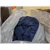Image 2 : WARDROBE BOX OF ASSORTED PORT AUTHORITY TRUE NAVY BLANKET BED COVERS & ASSORTED SPA PRODUCTS