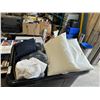 Image 2 : ROLLING BIN OF ASSORTED PORT AUTHORITY TRUE NAVY BED SHEET COVER & COMMERCIAL SPA PILLOWS