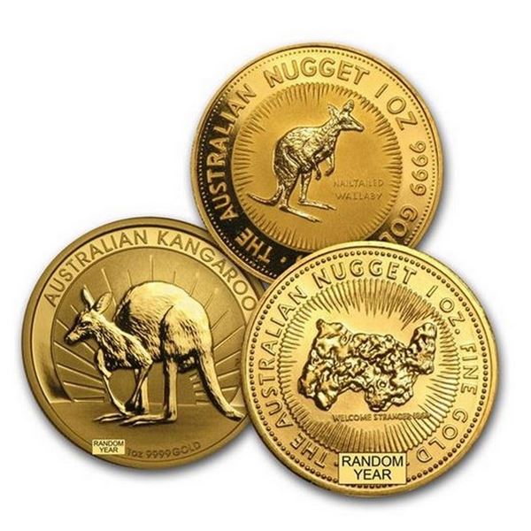 Australian 1 oz Gold Kangaroo Various Date