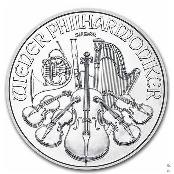 2023 100 Silver Philharmonics 1oz Rounds