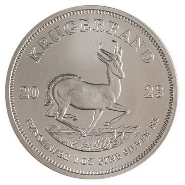 2023 100 South African K-Rand 1oz Silver Rounds