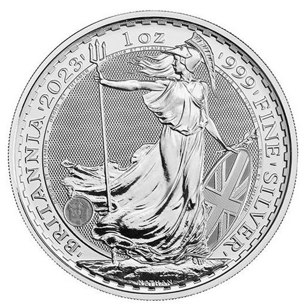 2023 Silver Britannia Kings 100 1oz Coins