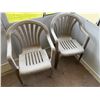 Image 1 : 2 Outdoor Chairs