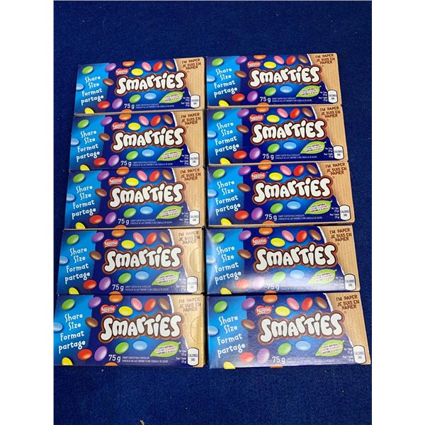 Nestle Smarties Candy (10 x 75g)