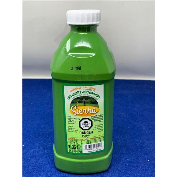 Sierra Citronella Patio Torch Fuel (1.05L)