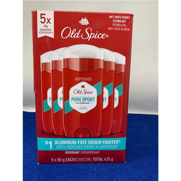 Old Spice Pure Sport Deodorant (5 x 85g)