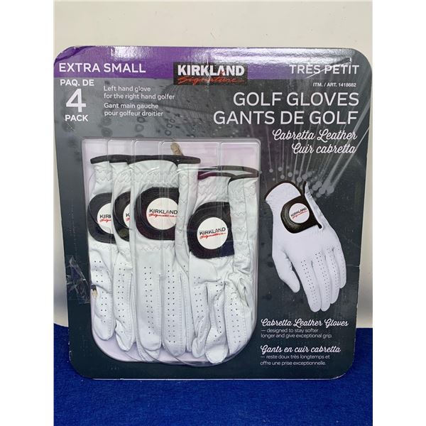 Kirkland Medium Golf Gloves (4pk)