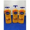 Image 1 : Vaseline Almond Smooth Intensive Care Lotion (3 x 1000ml)