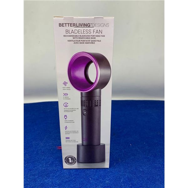 Better Living Designs Bladeless Portable Fan