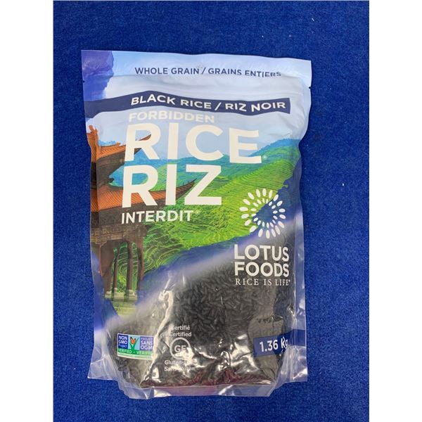 Lotus Foods Forbidden Black Rice (1.36kg)