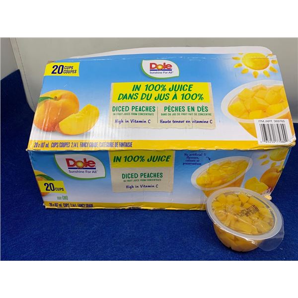 Dole Diced Peaches (20 cups)